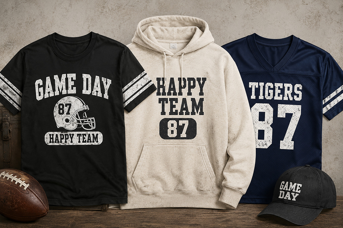 Happy Game Day, a Slab Serif Font by Wow Magic (Photo 4 of 5)