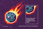 Astronomy Space Doodle Colection, a Technology Illustration by Rasiorise Studio (Thumbnail 4 of 7)