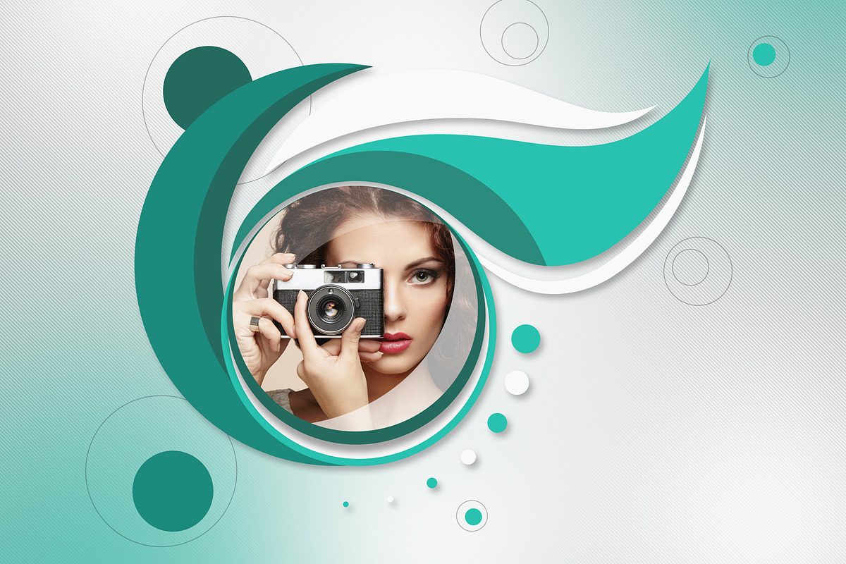 Abustract Photo Template Bundle, a Templates & Theme by Graphic_Art (Photo 2 of 6)