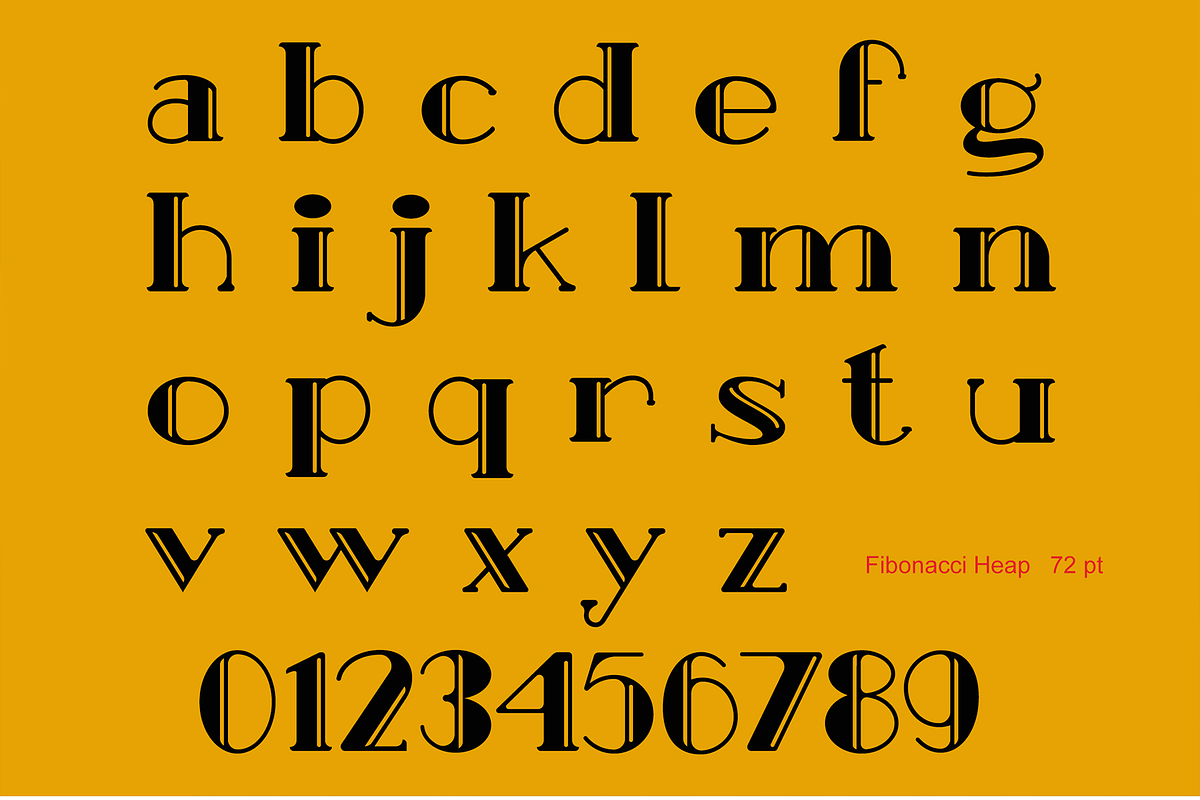 Fibonacci Heap - Slab Serif, a Slab Serif Font by erlosDESIGN (Photo 8 of 12)