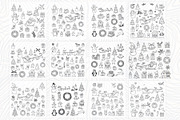 900 Christmas icons collection, a Seasonal Illustration by Sofia's Fashion (Thumbnail 8 of 8)