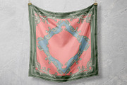 Belle Époque Garden Silk Scarf, an Object Graphic by ilustrinna (Thumbnail 3 of 7)