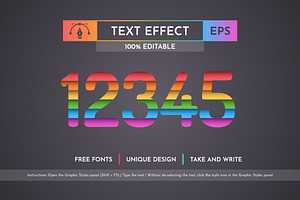 Pride - Editable Text Effect