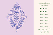 Whimsical Floral Procreate Toolkit, a Brush Add-On by Pencil Twist (Thumbnail 7 of 11)