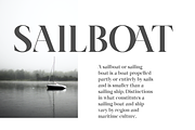 Yacht - Modern Ligature Font, a Serif Font by Genilson Santos (Thumbnail 11 of 19)