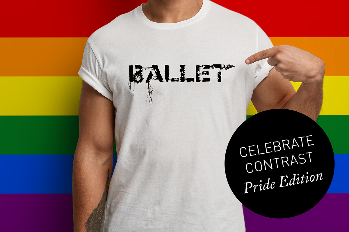 Letter Clash – Typographic Pride Set, a Decorative Illustration by Elibee (Photo 2 of 7)
