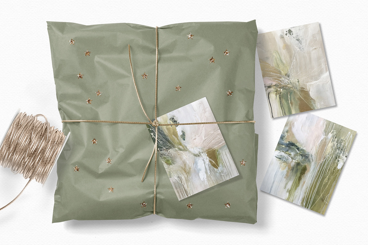 Delicate Moss Abstracts, a Decorative Illustration by rileyBgraphics (Photo 5 of 7)