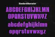 Heroxy Display Font, a Sans Serif Font by Kulokale (Thumbnail 8 of 10)