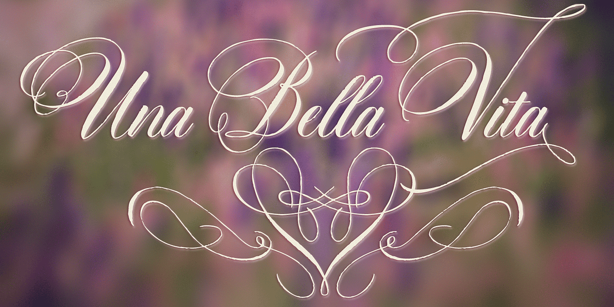 Dom Loves Mary, a Script Font by Correspondence Ink (Photo 6 of 6)