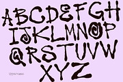 Starry - Dream Pop Display Ink, a Handwritten Font by riff.type (Thumbnail 3 of 10)