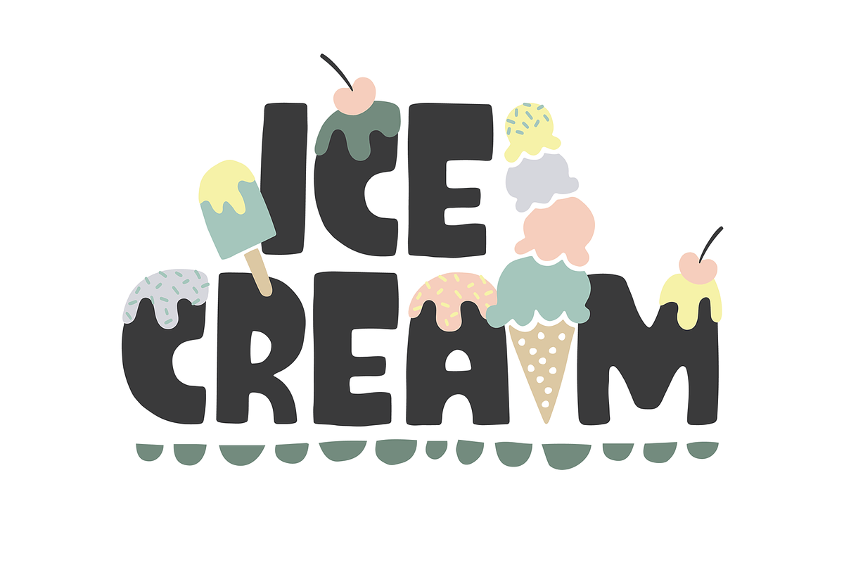 Rain or Shine Font + Doodles! preview 2