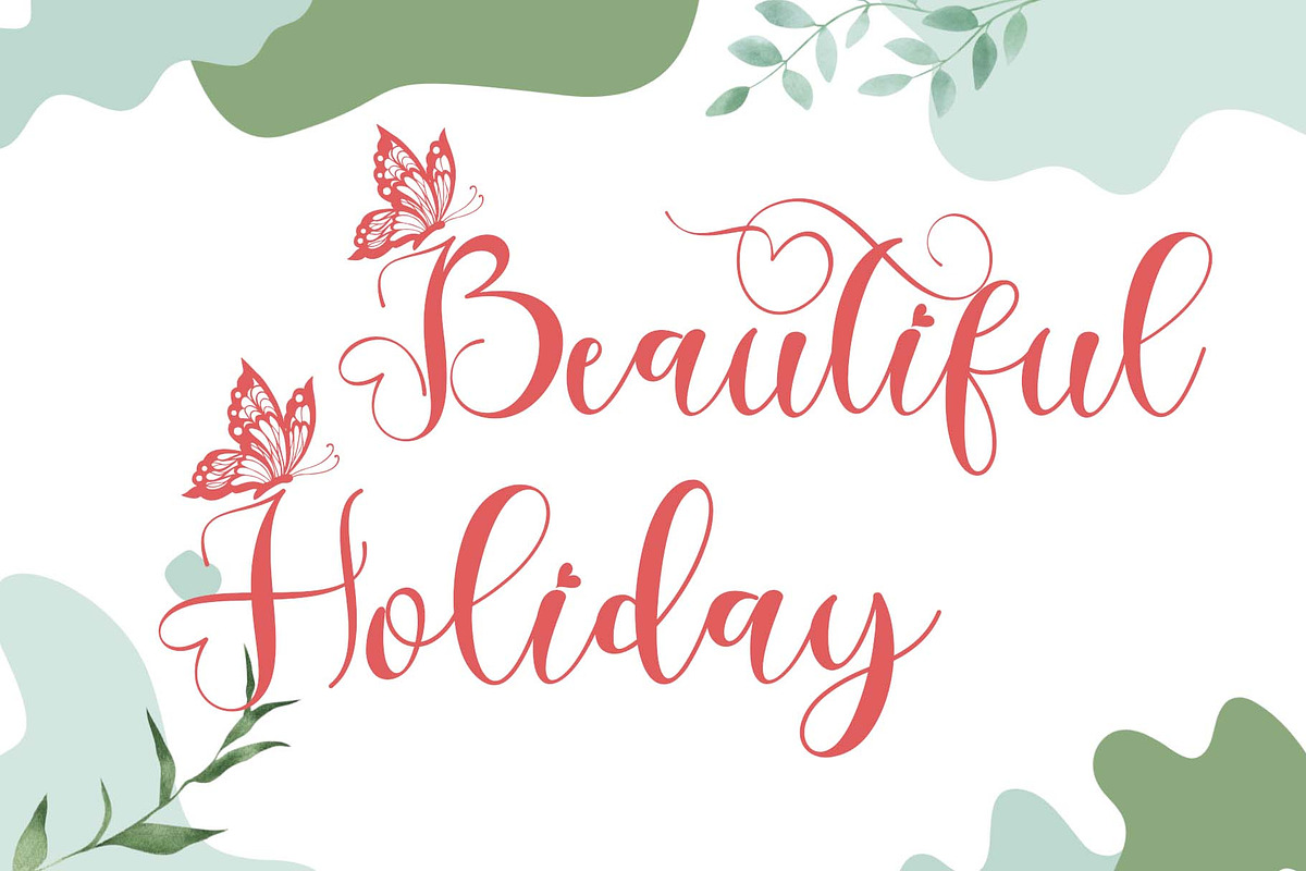 Belanie Lovely, a Handwritten Font by Yoga Letter (Photo 2 of 6)