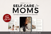 Self Care for Moms Ebook Template, a Brochure Template by COACHTEMPLATE (Thumbnail 1 of 9)