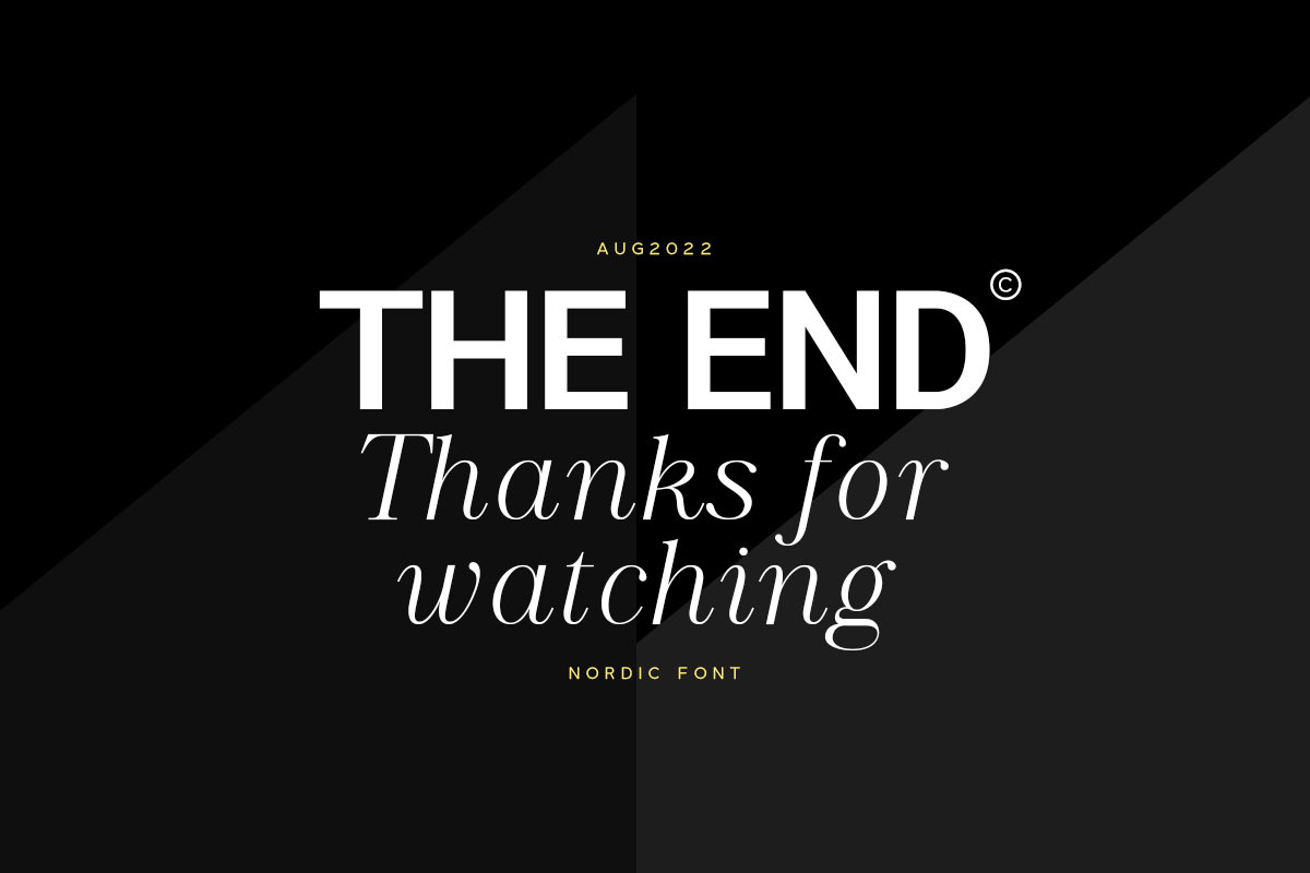 Nordic Font, a Serif Font by vuuuds (Photo 8 of 8)