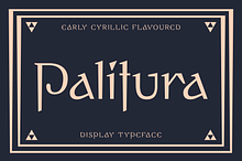 Palitura font