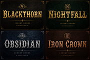 ShadowForge – Fantasy Display Font, a Script Font by Wow Magic (Thumbnail 4 of 5)