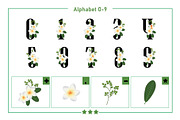 Plumeria Monogram Color Fonts, a Serif Font by Fox7 By Rattana (Thumbnail 4 of 8)