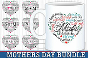 Mothers Day SVG Design Bundle, an Object Graphic by D2PUTRI (Thumbnail 5 of 27)