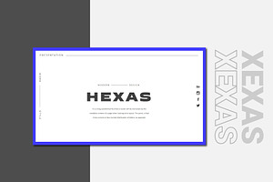 HEXAS Powerpoint Template