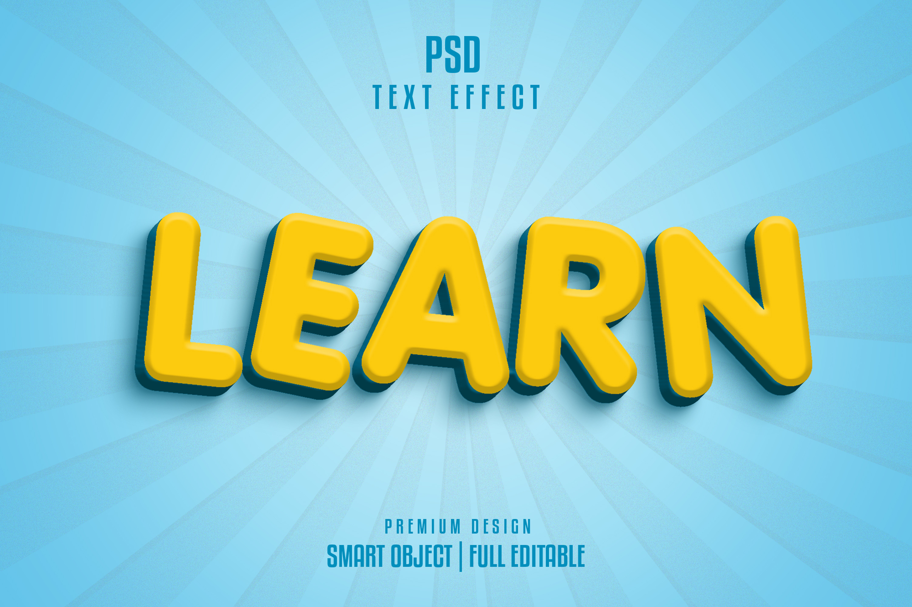 Learn 3d text effect style, a Layer Style Add-On by himelgfx