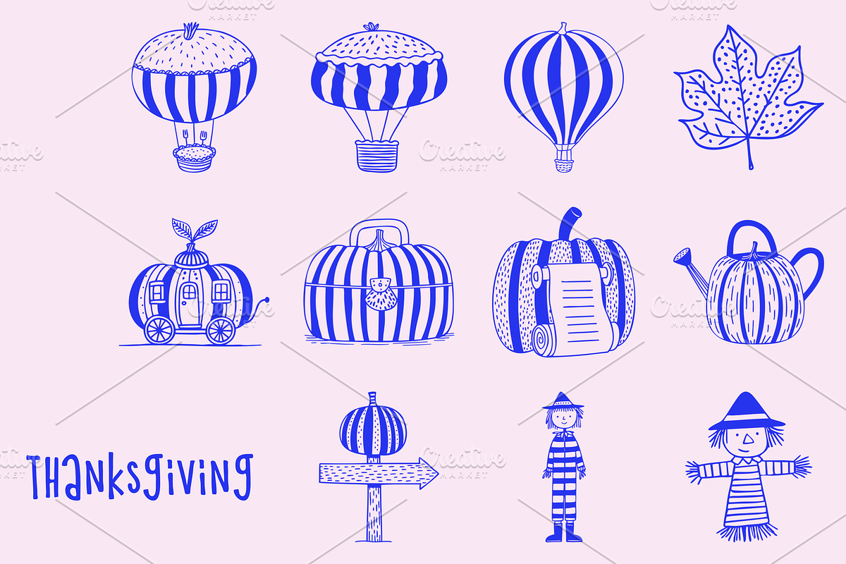 1001 Cute Doodles Bundle, an Object Illustration by Danil Polshin (Photo 55 of 65)