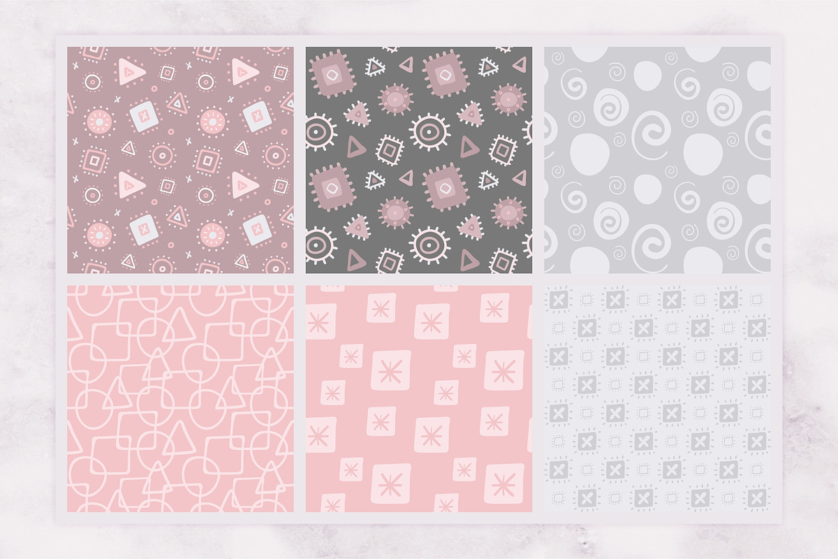 Hearts, leaves, flowers and shapes, a Texture Graphic by LartGraphics (Photo 9 of 9)