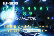 Arasaki Modern Futuristic Font, a Serif Font by PaperMoon (Thumbnail 7 of 7)