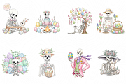 Skeleton Easter PNG Clipart Spooky., an Object Illustration by KennedyStudio (Thumbnail 2 of 5)