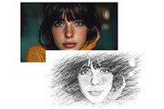 Hand Drawn Sketch Effect Mockup, a Layer Style Add-On by studiogstock (Thumbnail 2 of 3)