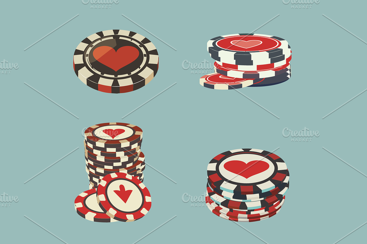 Casino Game and Gambling Illustrated, an Illustration by billpaxton.next (Photo 17 of 22)