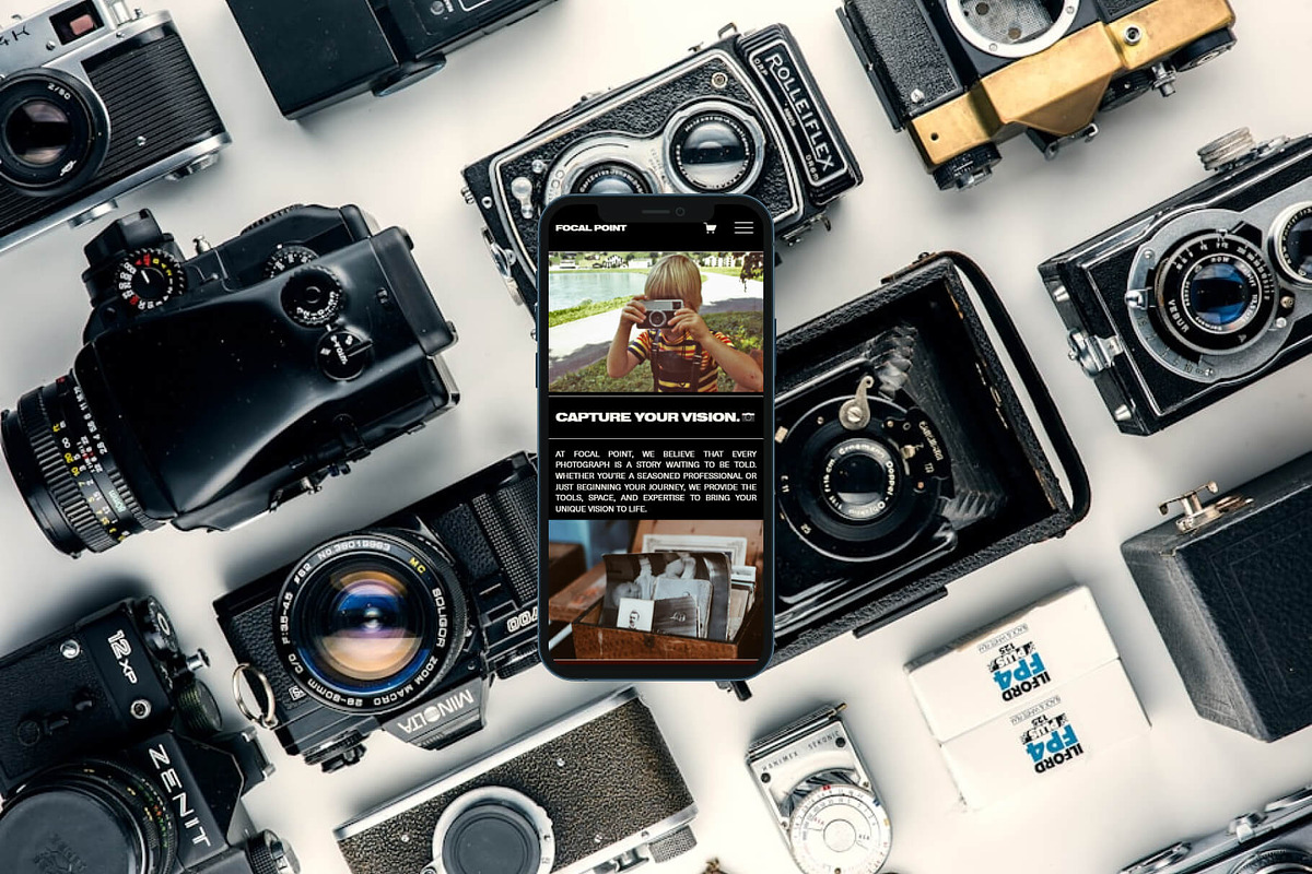 Focal Point - Squarespace Template 7.1 preview 2