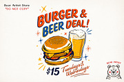 Breakfast Club, PNG Bundle, an Illustration by GlitterCraft (Thumbnail 6 of 41)