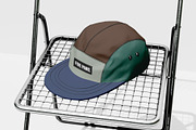 Five Panel Cap Mockup, a Hat Mockup by Budogol Studio (Thumbnail 3 of 4)