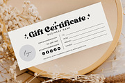 Gift Certificate Canva Template, a Business Card Template by Summit Avenue (Thumbnail 2 of 7)