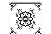 50 Elegant Floral Ornament Bundle, a Decorative Illustration by Amazin_art (Thumbnail 6 of 42)
