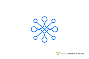 Abstract Shape Tech Logo, a Branding & Logo Template by Vectorium Studio
