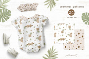 TROPICAL kids illustration & pattern, an Animal Illustration by polikarpovaart (Thumbnail 4 of 14)
