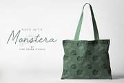 Monstera Leaf Vectors and Patterns, an Object Graphic by Fire Spark Studio (Thumbnail 6 of 6)