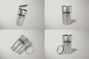 20oz Stainless Steel Tumbler Mockup, a Cups & Container Mockup by creatsy5 (Thumbnail 14 of 17)
