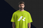 Handsome Men T-shirt Mockup, a Shirt Mockup by INTENTFX (Thumbnail 3 of 12)