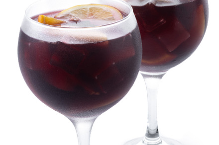 Refreshing Summer Citrus Fruit Sangria in crystal jar, a Food & Drink Photo by etorres69
