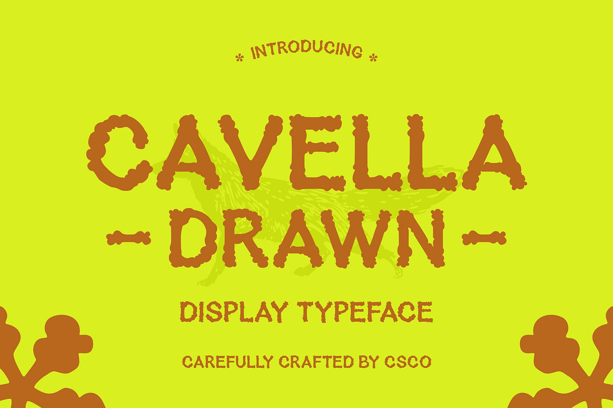 Cavella Drawn, a Sans Serif Font by Craft Supply Co. (Photo 1 of 8)