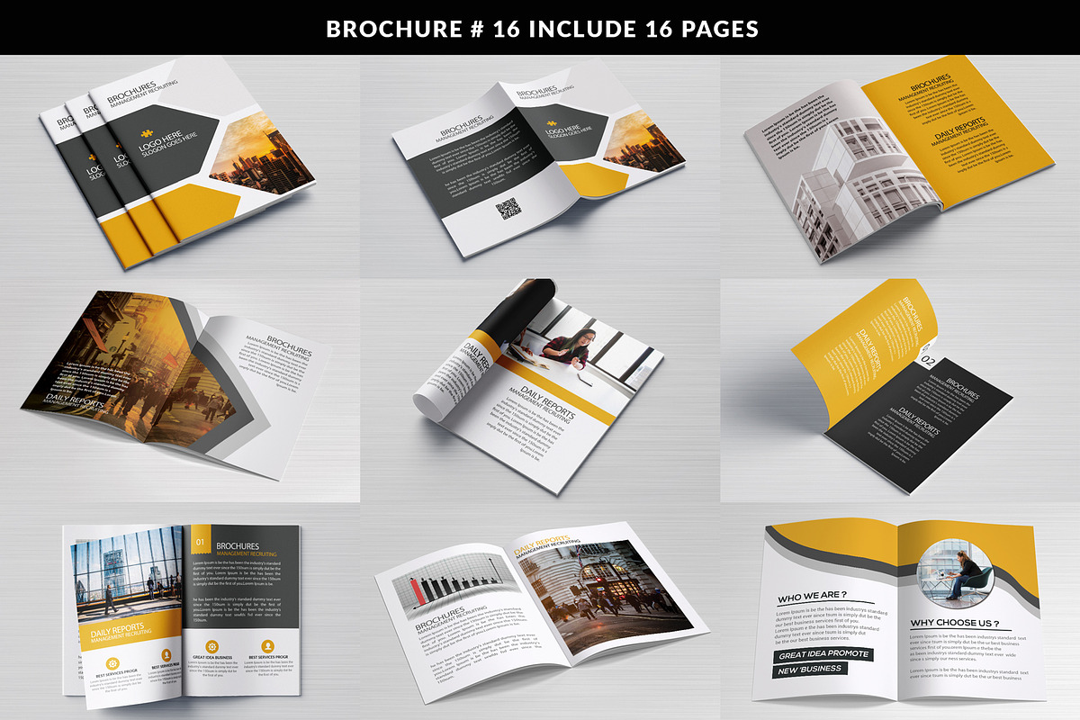 Business Bifold Bundle 20 Template, a Brochure Template by Psd Templates (Photo 17 of 21)