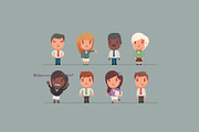 Character set 10: Sad people, a Person Illustration by Beatriz Gascón (Thumbnail 1 of 3)