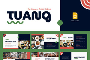TUANG - Restaurant Google Slides