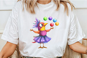 Quirky Funny Bird Sublimation, an Illustration by Craft Nest (Thumbnail 3 of 6)