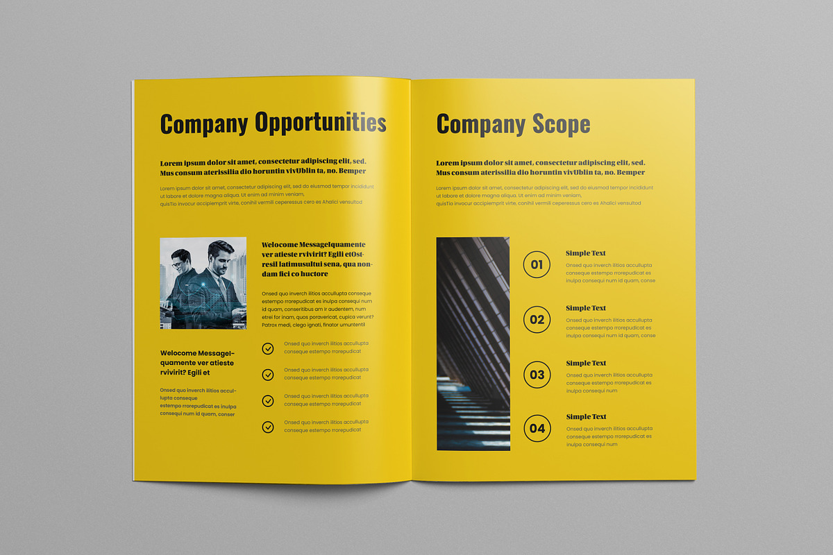 Employee Handbook Layout, a Brochure Template by Pixelpick (Photo 8 of 9)