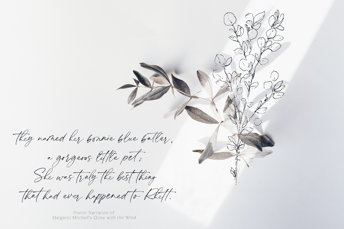Bonnie Blue - Botanical Clipart, an Illustration by The Autumn Rabbit Ltd (Photo 7 of 9)
