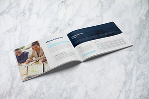 Company Profile Landscape Brochure