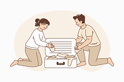 Fading Ties Illustration, an Object Graphic by Jump Studio (Thumbnail 11 of 12)